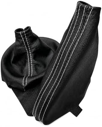 Replacement Leather Handbrake & Shift Boot Cover Set by Unknown