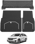 Mixsuper Cargo Liner with Backrest Mats by Mixsuper