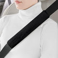 LACDL Extra Long Seatbelt Cover Super Soft Furry by LeadingAComfortableDrivingLife