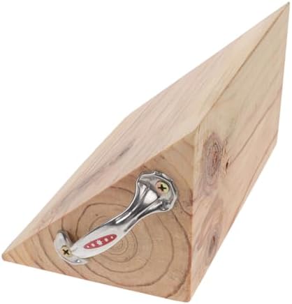 Wood Wheel Chock for Truck Vehicle Slippage Prevention by ETHZZLE