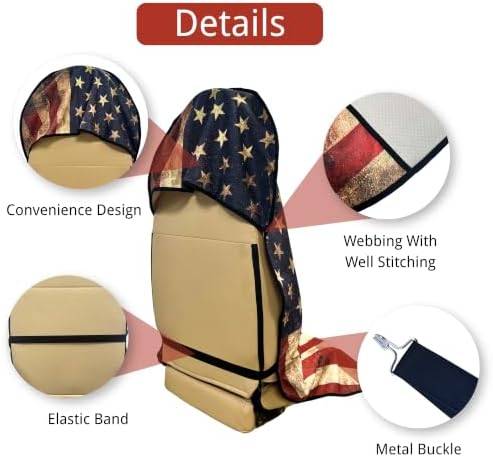 Waterproof Car Seat Cover for Front Seats, Protector for Cars SUVs Trucks - Image 3
