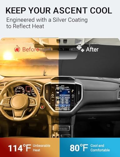 Proadsy Custom Fit Car Windshield Sun Shade - Image 2