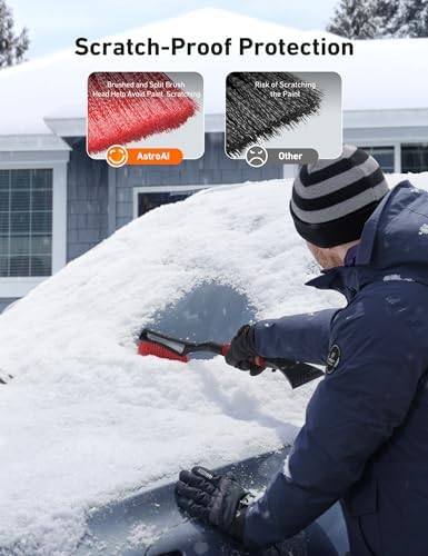 AstroAI 27" Snow Brush & Ice Scraper - Image 3