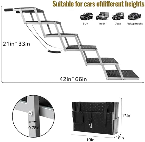 Extra Wide Stairs for Car - Image 3