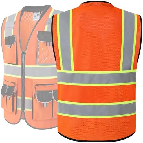 JKSafety Reflective Safety Vest - Image 2