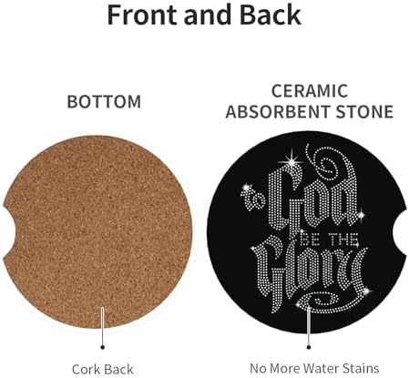 Car Coasters for Cup Holder 2 Pack - Image 2