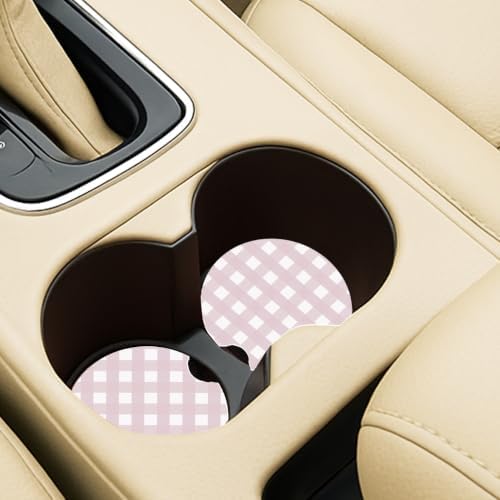 Ceramic Car Coasters – Absorbent Car Cup Holder Coaster Set - Image 3