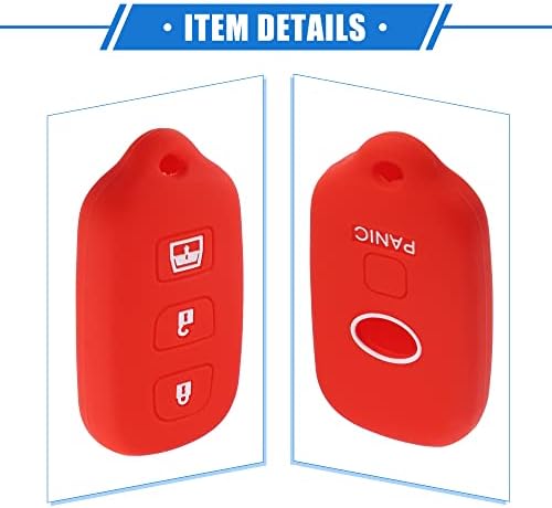 2 Pcs Key Fob Case Cover Compatible - Image 5