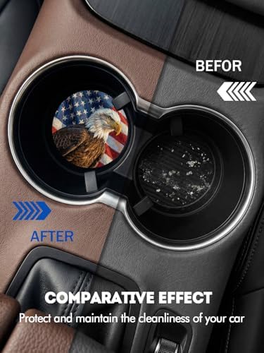 WOCOCN Car Coasters for Cup Holders - Image 4
