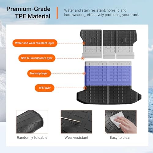 powoq Cargo Mat & Backrest Mats Compatible - Image 5