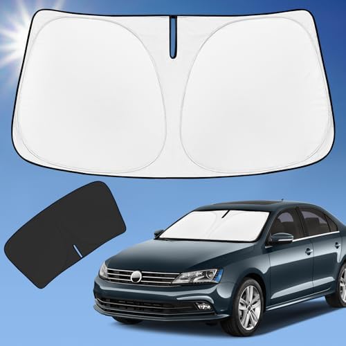 Sun Shade Sunshade for VW Jetta 2011-2018 Windshield Cover by ZOIBVCARSUNSHADE