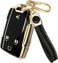 Lucrum Compatible with Chevy, Buick Key Fob Cover & Keychain by Lucrum