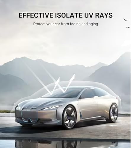 Pigenius Windshield Sun Shade for Dodge Durango 2011-2020 Front Window Sunshade - Image 3