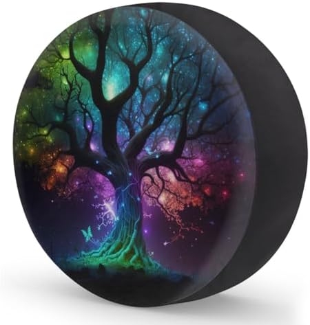 Tree of Life Spare Tire Cover Dust-Proof Spare Wheel Covers - Image 2