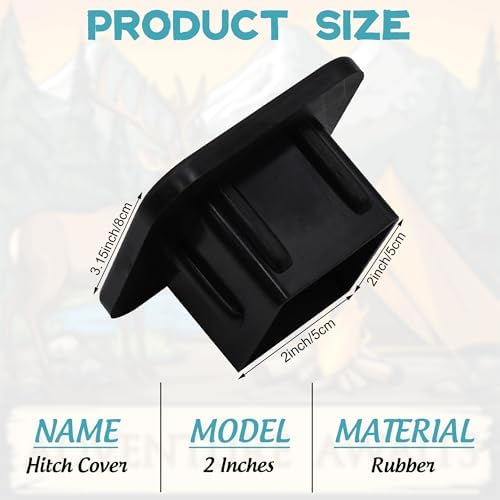 Adventure Awaits Hitch Cover Fits - Image 2