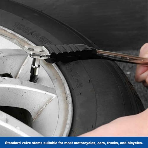 Tire Valve Stem Puller Tool, No Scratch Tire Valve Core Remover Straight Wheel - Image 6