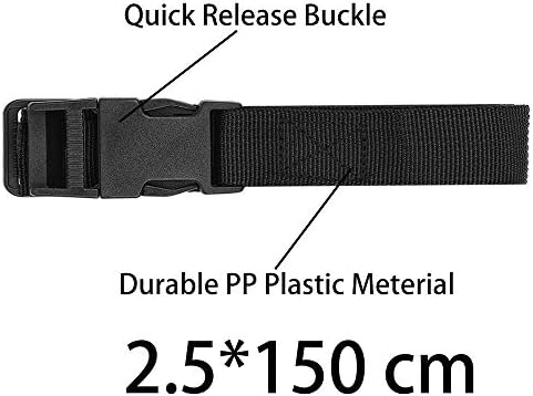 6 Pack Luggage Nylon Straps - Image 2