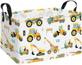 Rectangular Collapsible Engineering Car Storage Basket Nursery Organizer by LANGYASHAN