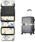 Luggage Straps for Suitcases, Heavy Duty Travel Belt by JYCardPKT