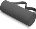 CushZone Memory Foam Lumbar Roll Support Pillow, Large Gray by CushZone