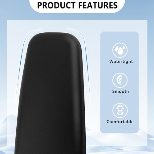 2PCS Car Arm Rest Cushion for Elbow, Soft Leather Car Door Armrest Pad - Image 3
