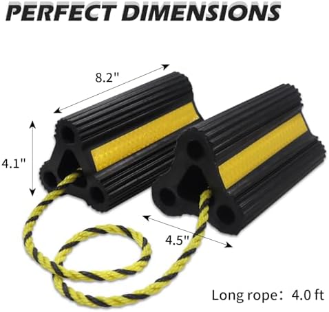 Vacallity Rubber Wheel Chocks - Image 2