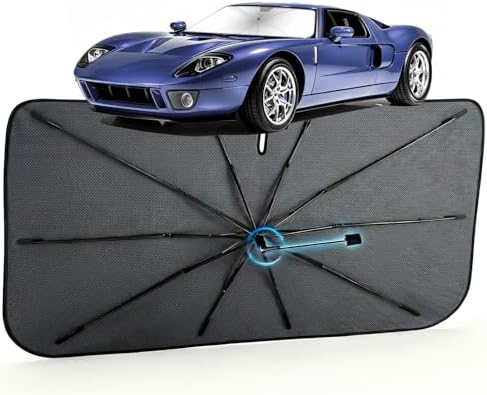 Car Windshield Sun Shade Umbrella by MakeLifeBetter