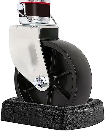 LEORAY Jack Wheel Chock, Reinforced Rubber Jack Caster Wheel Dock - Image 2