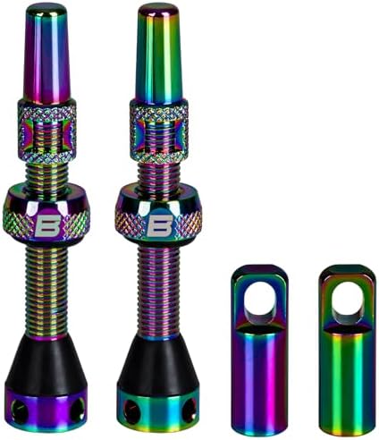 BWSHLF Tubeless Presta Valve Stem 40/44/55/60/65/80/100 mm, Super Light Alloy by BWSHLF