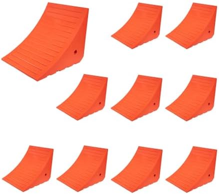 Mytee Products 4 Pack Polyurethane Large Wheel Chock W/Mounting Holes by MyteeProducts