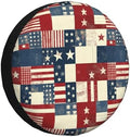 Flag Spare Tire Cover Waterproof Wheel Cover 16 Inch Universal Fit by Unknown