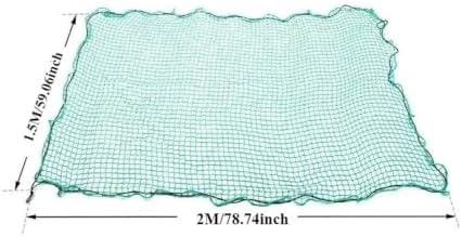 PE Trailer Cargo Net Elastic Mesh Cover Green - Image 2