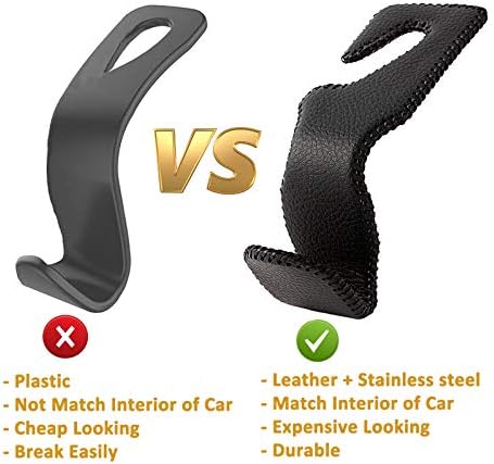 AMVOYOA Car Hooks for Purses and Bags, Car Back Seat Headrest Hanger Vehicle - Image 5
