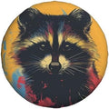 Funny Raccoon Spare Tire Cover Raccoon Wheel Protector by Unknown