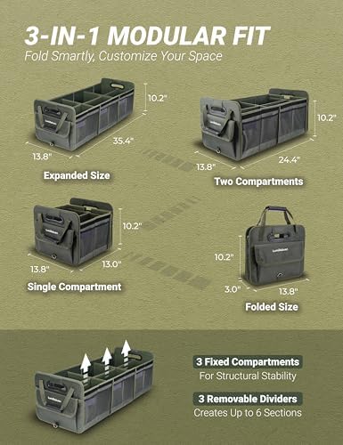 Heavy Duty Trunk Organizer - Image 3