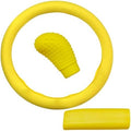 3PCS Silicone Car Steering Wheel Cover Set, Anti-Slip Car Steering Wheel & by Unknown