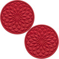 2 Pack Silicone Car Cup Holder Coaster – 2.75 Inch Non-Slip Drink Mat, by MEAJOO