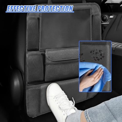 Car Backseat Organizer, with 12" Touch Screen Tablet Holder - Image 4