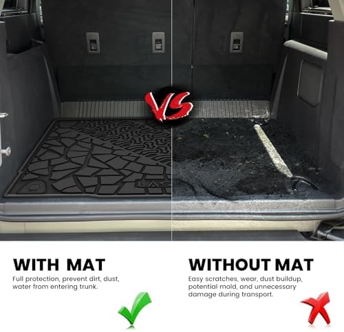 LASFIT Cargo Mat for Ford Bronco 4-Door 2026 2025 2024 2023 2022 2021 - Image 3
