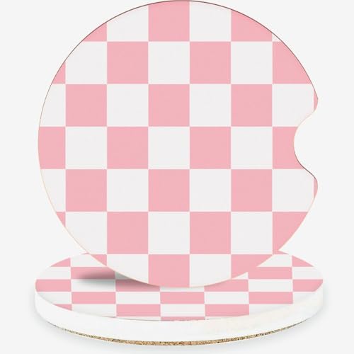 Ceramic Car Coasters – Absorbent Car Cup Holder Coaster Set by lethooly