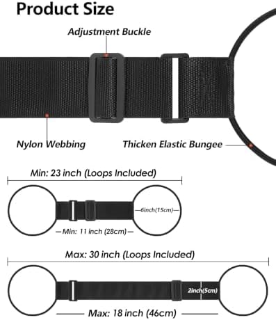 Adjustable Add A Bag Luggage Connector Straps - Image 4