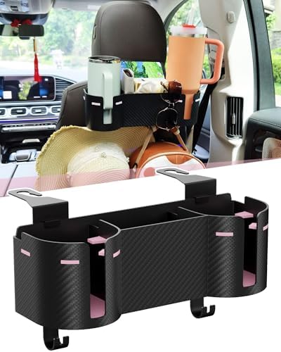 Car Headrest Backseat Cup Holder 3.7", Seat Back Organizer by Unknown