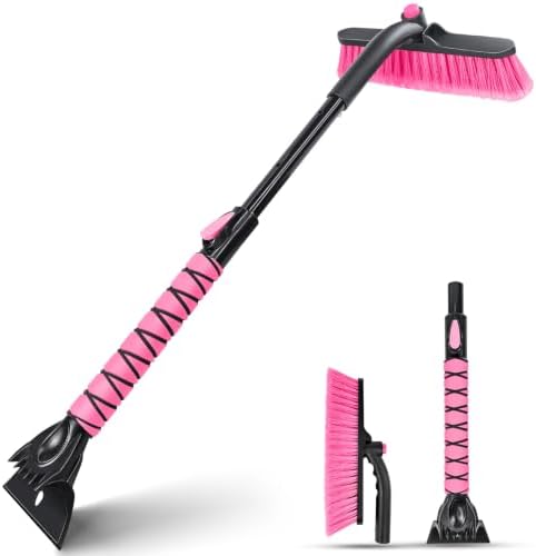 35 Inch Extendable Snow Brush for Car, Ice Scraper by Unknown