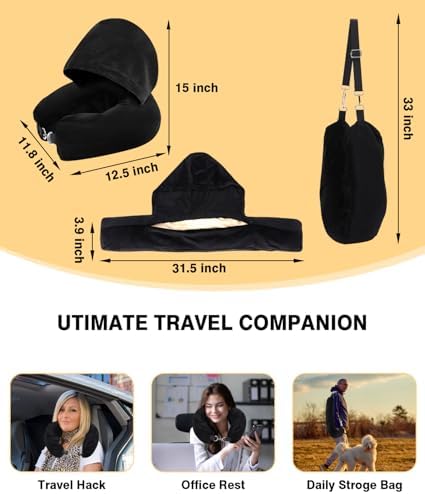 Stuffable Travel Neck Pillow - Image 6