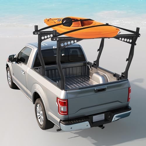Adjustable Steel Truck Ladder Rack, 1000 Lbs Capacity, Pick-Up Truck Bed Ladder - Image 4