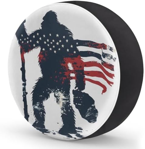 Bigfoot Spare Tire Cover 16in Spare Wheel Covers Tire Storage Cover - Image 2