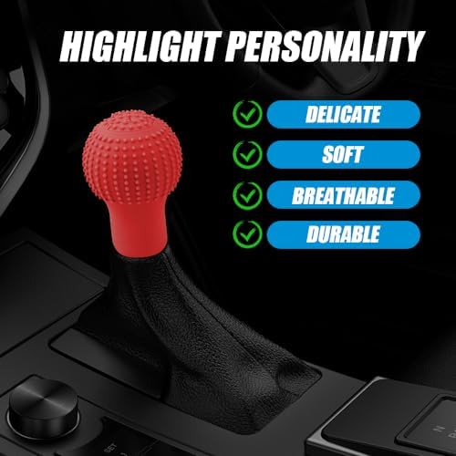 Car Gear Shift Knob Cover, Gear Shift Knob Cover Car Protect Accessories - Image 6