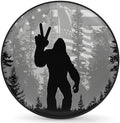 Spare Tire Cover Bigfoot American Flag Wheel Covers Protectors Waterproof by cfpolar