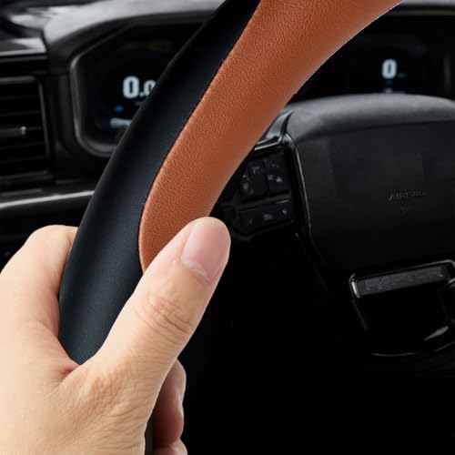 Yangday Leather Steering Wheel Cover - Image 5