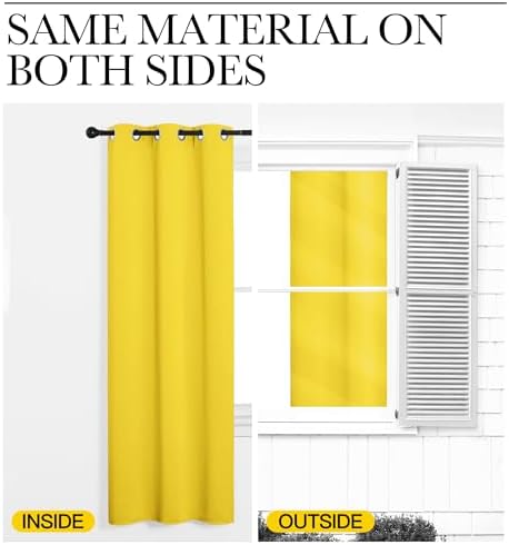 NICETOWN Patio Glass Door Curtains - Image 6